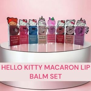 HELLO KITTY MACARON LIP BALM SET OF 8